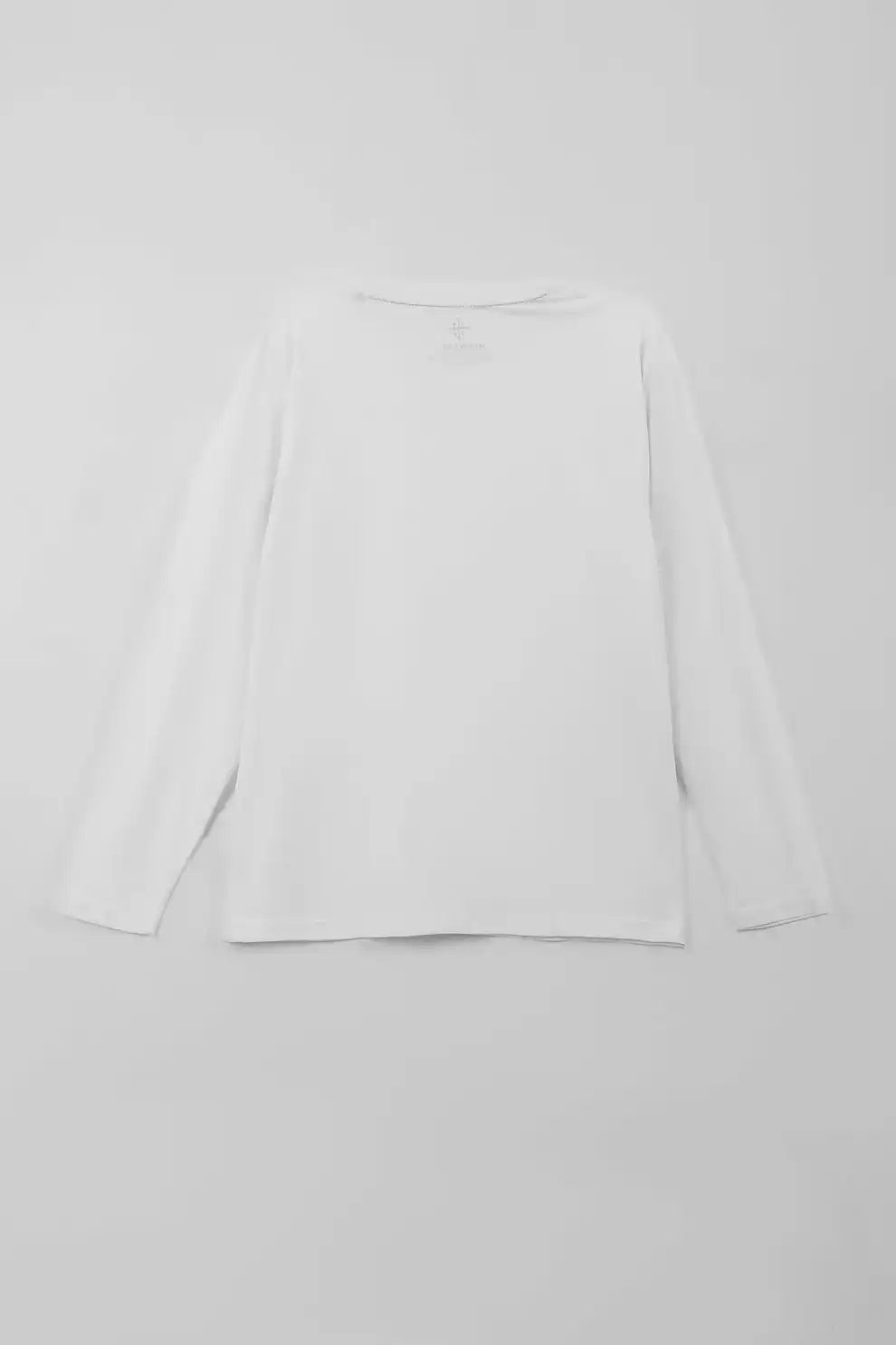 Men Full-Sleeve T-Shirt – White