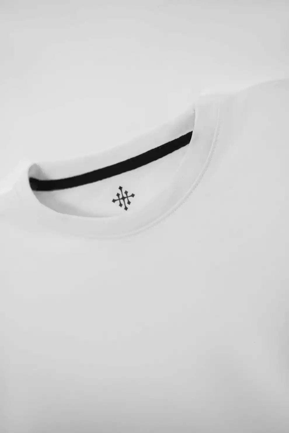 Men Full-Sleeve T-Shirt – White